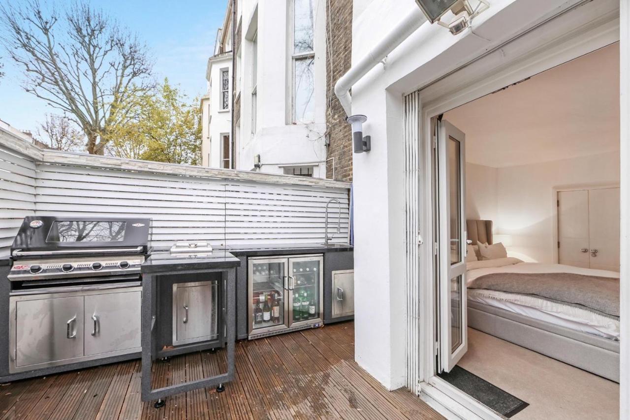 Stylish Apartment With Bbq Kensington Londra Dış mekan fotoğraf