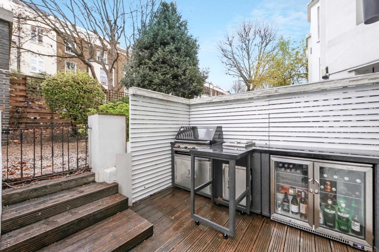 Stylish Apartment With Bbq Kensington Londra Dış mekan fotoğraf