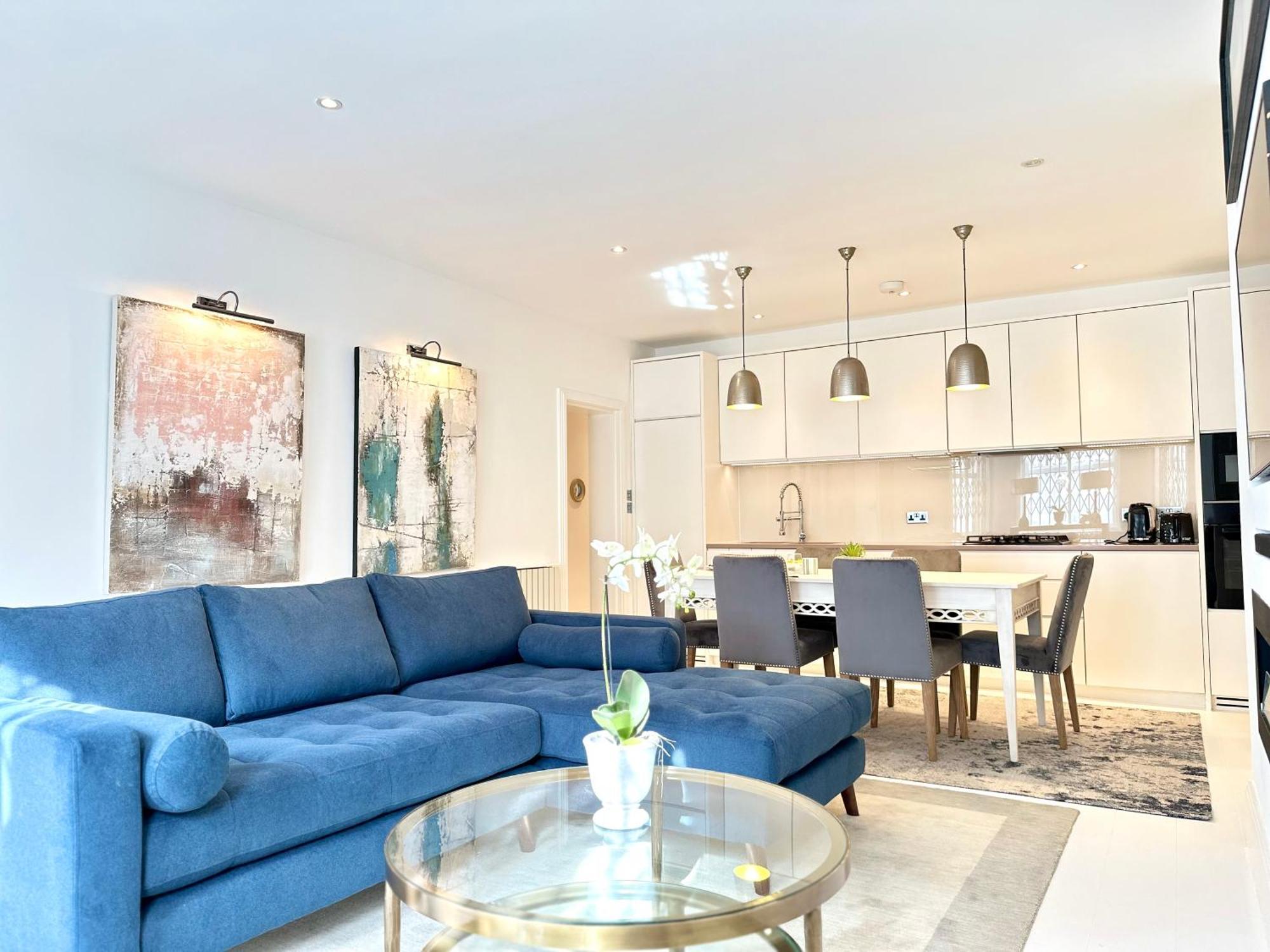 Stylish Apartment With Bbq Kensington Londra Dış mekan fotoğraf